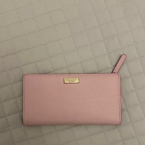 kate spade Handbags - Kate Spade Blush Pink Wallet